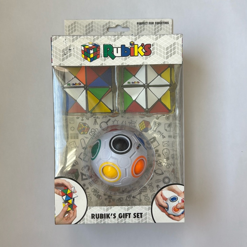 Rubik’s Gift Set | 2 Rubik’s Magic Star | Rubik’s Rainbow Ball